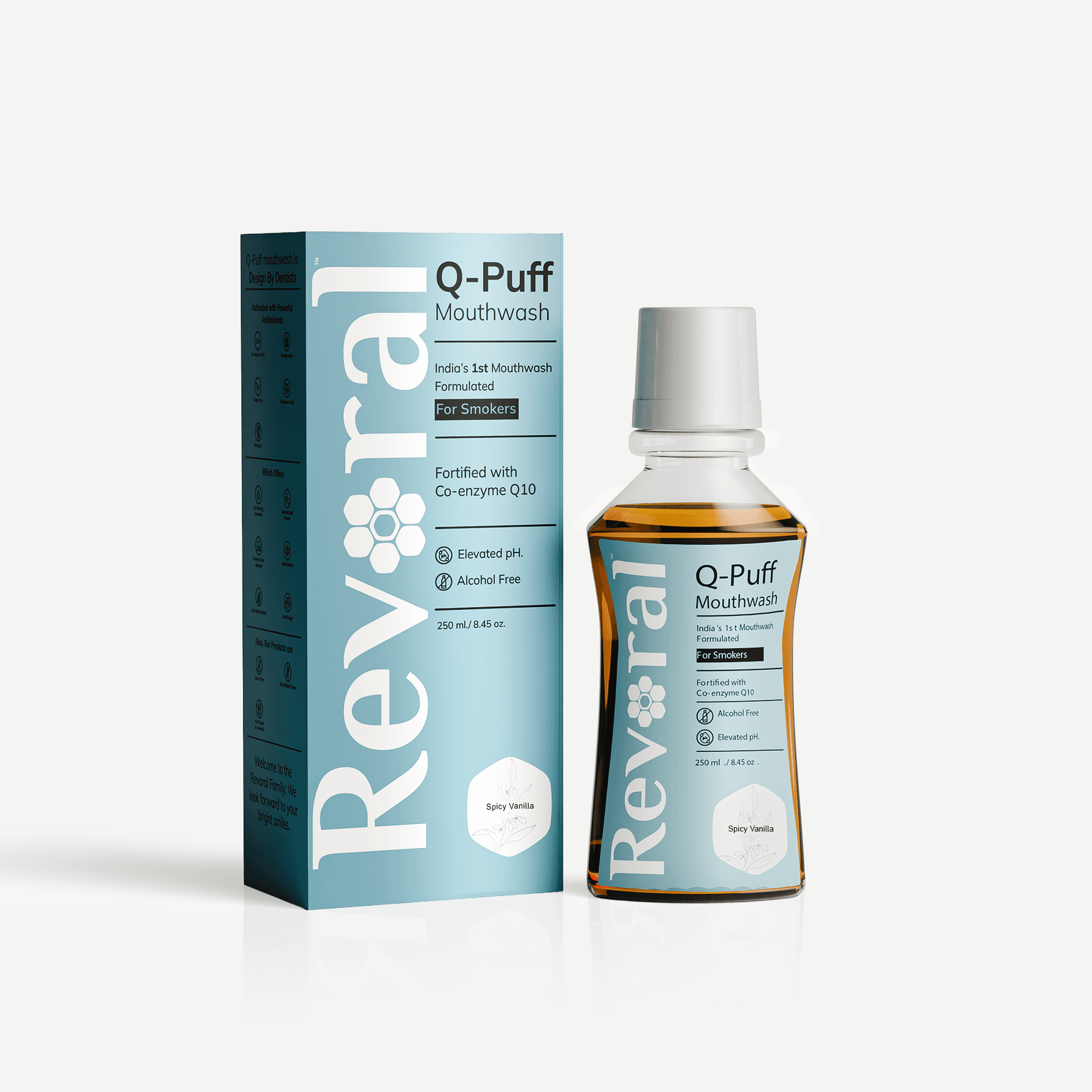 Q-Puff Mouthwash - Spicy Vanilla